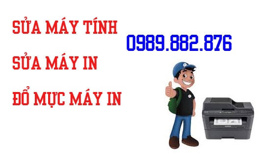 sửa máy in tại nhà Chấn Hưng Vĩnh Phúc