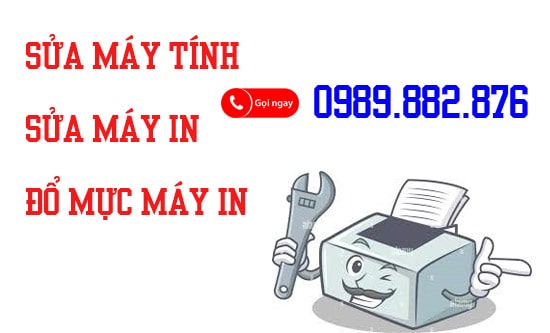 Sửa máy in tại nhà Đại Lộ Hùng Vương Việt Trì