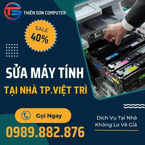 Sửa Máy tính tại nhà Vân Phú TP Việt Trì