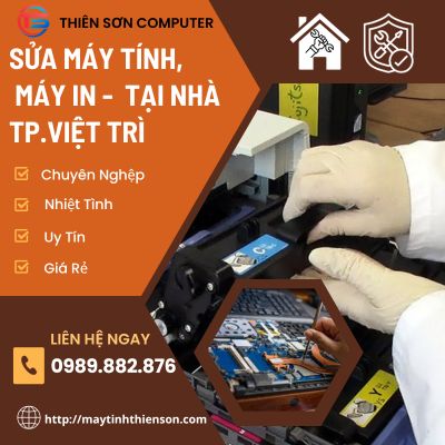 Đổ mực máy in Tại nhà Việt Trì Phú Thọ